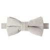 Spring Notion Boys' Linen Blend Bow Tie, Grey Small view 1