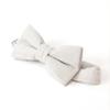 Spring Notion Boys' Linen Blend Bow Tie, Grey Small view 2