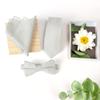 Spring Notion Boys' Linen Blend Bow Tie, Grey Small view 4
