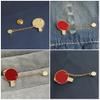 1pc Brooch Versatile Clothes Pin Creative Breastpin Fashion Badge Clothes Badge Alloy Breastpin Decoration view 4