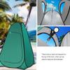 anngrowy Shower Tent Pop-Up Privacy Tent Camping Portable Toilet Tent Outdoor Camp Bathroom Changing Dressing Room Instant Privacy Shelters for Hiking Beach Picnic Fishing Potty, Extra-Tall 2 Colors view 4