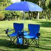 Premium WIsh Outlet Foldable Picnic Beach Camping Double Chair+Umbrella Table Cooler Fishing Fold Up view 2
