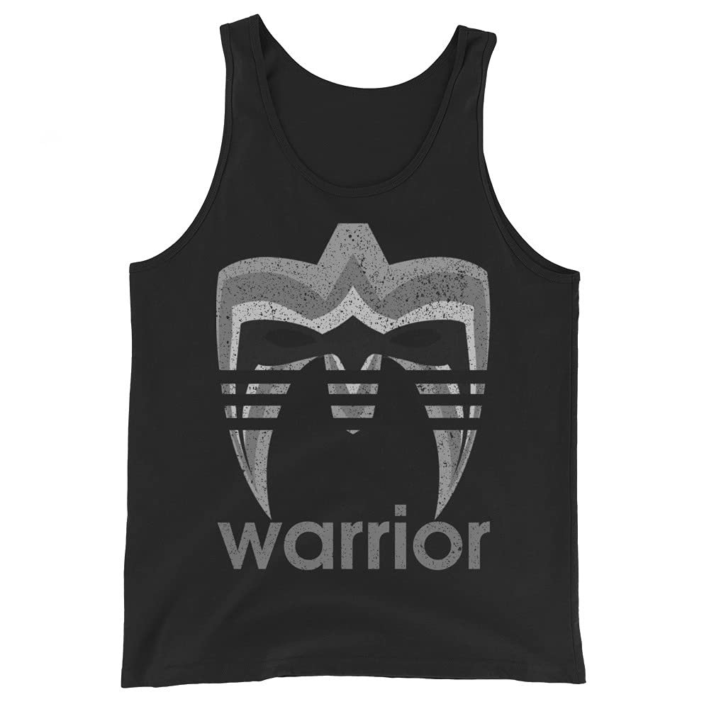 Ultimate Warrior Wrestling Face Paint Black Unisex Tank Top