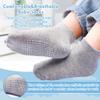HYzgb Baby Socks 12-24 Months 12 Pairs Toddler Socks 1T 2T 3T with Non Skid Grips for Toddler Baby Boys Girls 1-2-3 Years Old Ideal Gift Ankle Socks (Grey) view 4