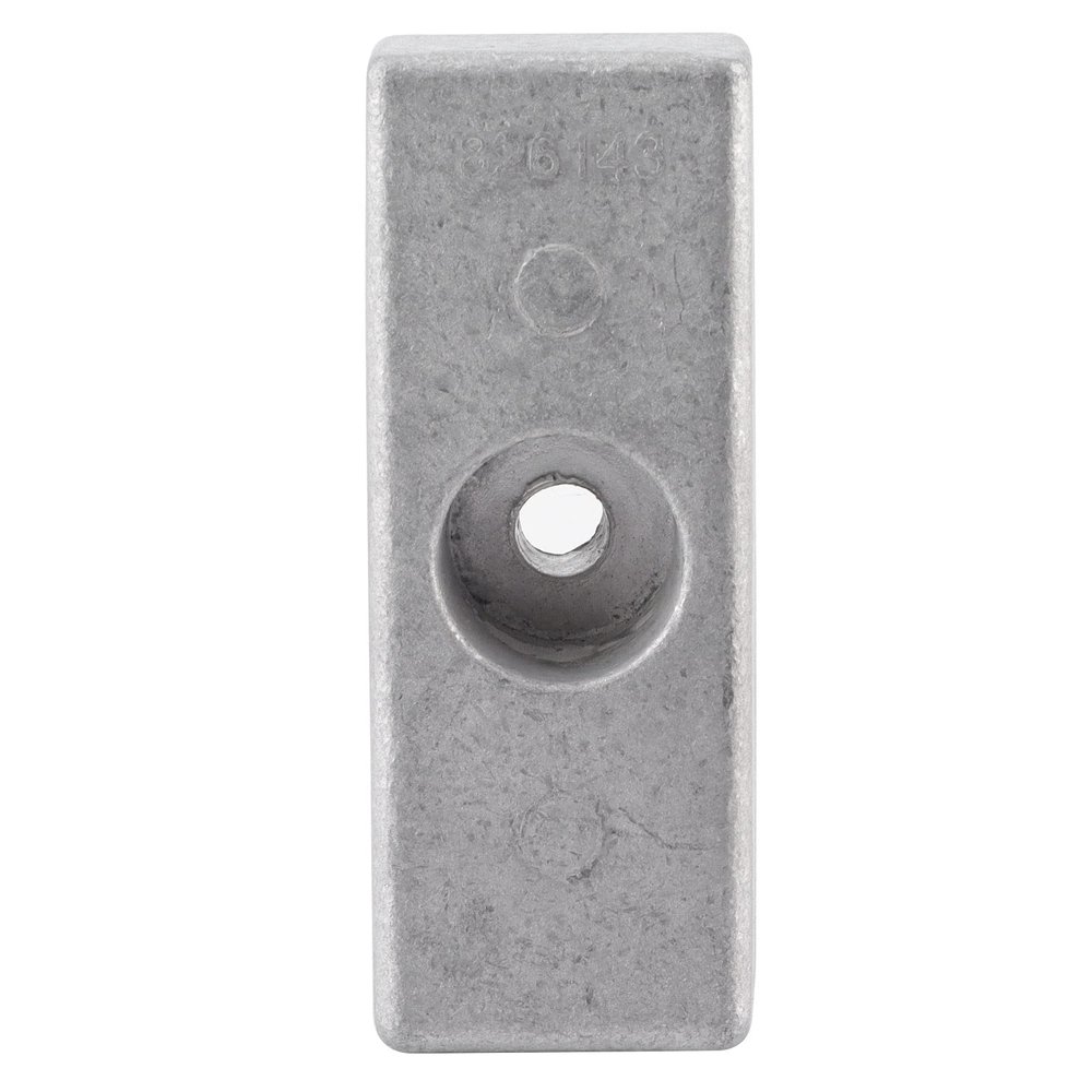 Aramox Aluminum Alloy Wedge Anode 826134q 826134Q Replacement Fit for Mariner Outboard Side Pocket Anode