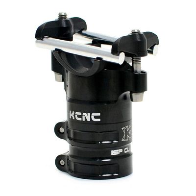 KCNC SP-9 ISP Majestic Seat Clamp 34.9/50mm Zero offset w/Ti Bolt, Black, SK2139-T