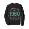 66 Year Old Bday Legend Since 1960 - Vintage 66th Birthday Sweatshirt view 1