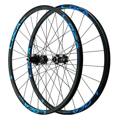 LvTu Bike Wheelset 26 27.5 29 Inch, with QR Double Wall Wheel for 8-12 S Cassette (Size : 29)