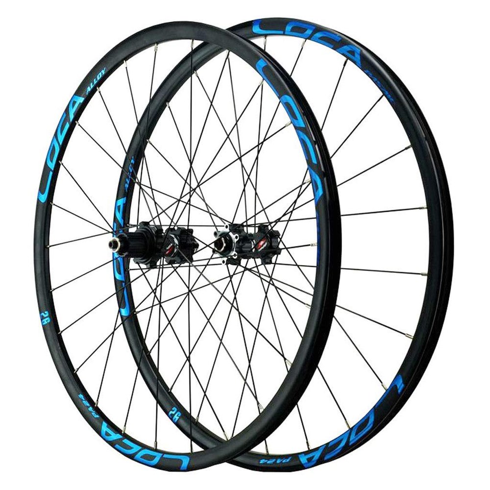 LvTu Bike Wheelset 26 27.5 29 Inch, with QR Double Wall Wheel for 8-12 S Cassette (Size : 29)