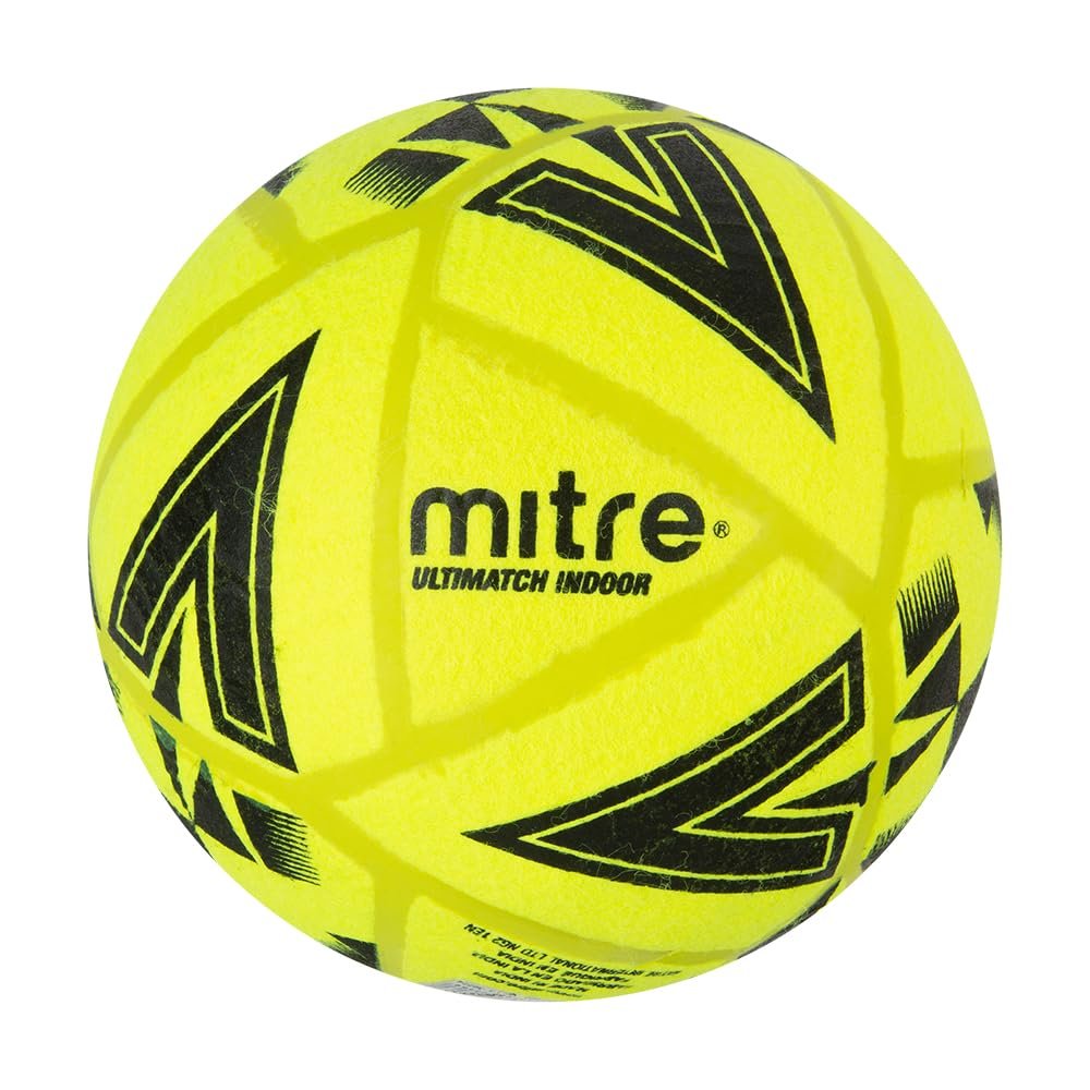 Mitre ULTIMATCH Soccer Ball - Cushioned Hyperfoam for Responsive Touch - Durable Multi-Panel Construction with Hyperseam Tech - Match-Quality Soccer Balls for Youth & Adults - Sizes 3, 4 & 5