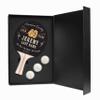 Infusion Table Tennis Paddle and Balls Gift Box Set (Premium Quality Birthday Design) view 1