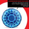 Discraft ESP Buzzz Supercolor Midrange Disc Golf Disc - Custom Design Discraft Discs - Straight Flying and Great for All Skill Levels - Free Mini Marker Included - Kaleidescope view 2
