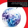 Discraft ESP Buzzz Supercolor Midrange Disc Golf Disc - Custom Design Discraft Discs - Straight Flying and Great for All Skill Levels - Free Mini Marker Included - Disco Ball view 2
