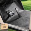 10L0L Golf Cart Full Coverage Liner Floor Mat for EZGO TXT 1996-up Electric and Gas, Black view 1