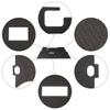 10L0L Golf Cart Full Coverage Liner Floor Mat for EZGO TXT 1996-up Electric and Gas, Black view 4