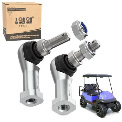 10L0L Ball Joint Tie Rod End Kit for Club Car Precedent 2004-up Golf Cart, OEM# 102022601, 102288301
