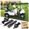 10L0L 2PCS Universal Golf Cart Seat Belt Kit for EZGO, Yamaha, Club Car, Fits Front Rear Seat (Not Include Bracket) view 1