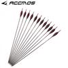 1100 Spine Arrow 23 Inch Arrow Target Practice Arrow Hunting Arrow Carbon Arrows Compound Bow Recurve Bow Adult Youth Archery Indoor Outdoor Shooting Bullet Tip 12pc Black view 2