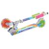 Ozbozz Rainbow Folding Scooter with Light-Up Wheels, Adjustable Height, Rear Brake, for Kids Ages 5 and Up - Portable Design view 2