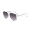 Freckles Mark Vintage Retro 70s Sunglasses for Women Men Classic Large Square Aviator Trendy Glasses (Transparent, Millimeters, 60) view 1
