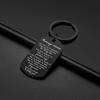 Queyuen Silver Marriage Prayer Keychain Wedding Anniversary Love Gifts for Men, Couples, Gift Givers view 2