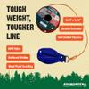 FORESTER Arborist Throw Line Kit | 9oz Throw Weight & 166ft Rope | Ultra Slick 100% Polyester Rope | Arborist Equipment For Tree Climbing view 2