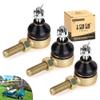 10L0L Ball Joint Kit for Club Car DS Golf Cart Gas & Electric 1976-2008, Set of 3 Tie Rod End, Replace OEM 7539 7540 view 1