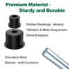 10L0L Complete Rear Leaf Spring Bushing Sleeves Kit for EZGO RXV 2008-up Electric & Gas Golf Cart, Replace OEM 620160 620161 624030 view 4