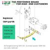 10L0L Golf Cart Heavy Duty Rear 3-Leaf Spring Kit for EZGO TXT Medalist 1995-2013 & MPT 800, HD Leaf Spring with Bushings Sleeves U Bolts, Replace OEM 70247-G01 70474G01 70505G01 603109 view 2