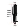 LvTu Bike Shock Absorber Double Air, Chamber Soft Tail Bike Rear Damper 125mm 150mm 165mm 190mm - Black (Size : 125mm) view 2