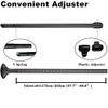 Z&J SPORT 3-Piece SUP Paddle 172-220cm Adjustable, Full Carbon Racing Stand-up Paddle (X: 17.5cm*45cm, 88sq. in) view 4