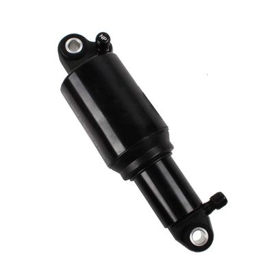 LvTu Bike Shock Absorber Double Air, Chamber Soft Tail Bike Rear Damper 125mm 150mm 165mm 190mm - Black (Size : 150mm)