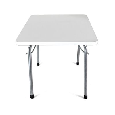 OMAC Folding Table Portable White Indoor Outdoor BBQ Picnic Party White Camp Table