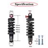 LvTu Mountain Bike Shock Absorber 125mm/ 150mm/ 165mm/ 190mm Adjustable Damping Oil Spring Shock Suspension (Size : 150mm) view 2