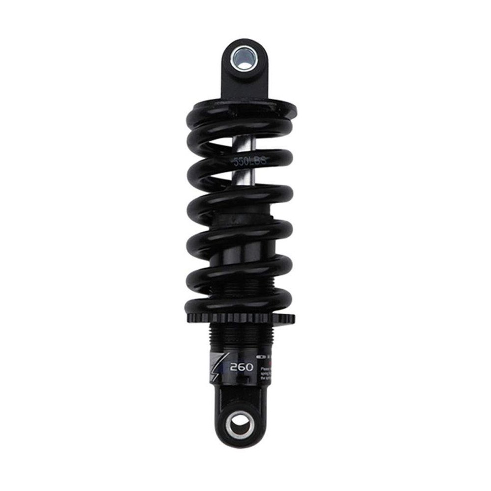 LvTu Bike Rear Shock Absorber 120mm 150mm Foldable Steel Spring Suspension (Size : 150mm)