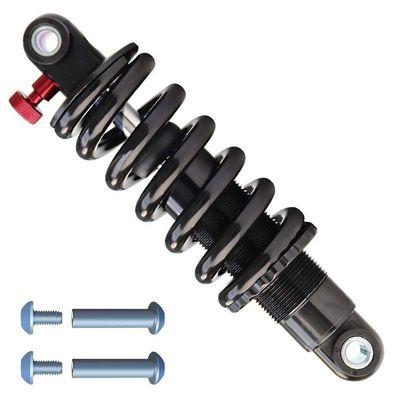 LvTu 1500Lbs Bike Rear Shock Absorber 125mm/ 150mm/ 165mm/ 190mm XC Soft Tail Adjustable Damping Suspension Spring (Color : 150mm)