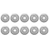 10Pcs S627Z Ball Bearing, Stainless Steel Ball Bearing, Suitable for Skateboards, Longboards, Inline Skates, Roller Skates view 1