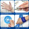 Proximitck American Saltwater Fishing Cast Nets, Premium Bait Trap Casting Net 10Ft Radius Size with Stainless Steel Round Weights, 3/12 in Mesh Size view 3