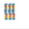 COBB PROMO Three Auto Detail Advertising Rectangle Boomer Feather Flags Complete Kits with Three Flag Poles and Three Ground Spikes Red Blue Yellow view 2