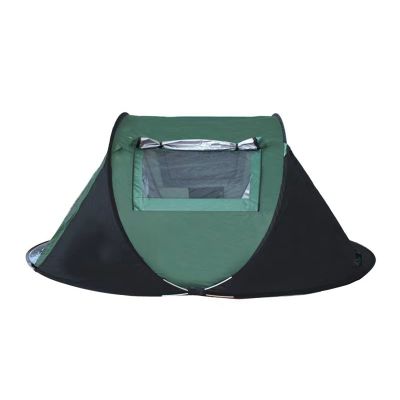 Beach Tent Sun Shade Shelter 3-4 Person Outdoor Camping Tent Camping Automatic Quick-Opening Tent,Green