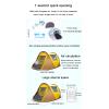 Beach Tent Sun Shade Shelter 3-4 Person Outdoor Camping Tent Camping Automatic Quick-Opening Tent,Green view 2