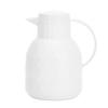 WPYYI 1L Diamond Double Wall Glass Vacuum Flask Household Office Thermal Hot Water Bottle Kettle Pot White Tea Coffee Thermoses (Color : White) view 1