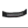 HK Americana Triple Row Crystal Browband- 3/4 Inch Wide view 1