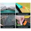 Beach Tent Sun Shade Shelter 3-4 Person Outdoor Camping Tent Camping Automatic Quick-Opening Tent,Blue view 4