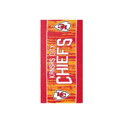 FOCO Kansas City Chiefs NFL Big Logo Beach Towel