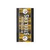 FOCO Pittsburgh Steelers NFL Big Logo Beach Towel view 1