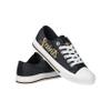 FOCO New Orleans Saints NFL Womens Color Glitter Canvas Shoes - 6 view 1