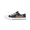 FOCO New Orleans Saints NFL Womens Color Glitter Canvas Shoes - 6 view 2