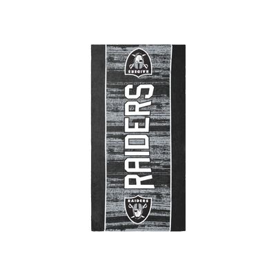 FOCO Las Vegas Raiders NFL Big Logo Beach Towel