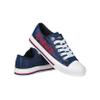 FOCO New England Patriots NFL Womens Color Glitter Canvas Shoes - 8 view 1